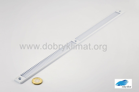 Czerpnia płaska GPE2A, biała RAL9016