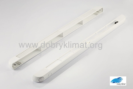 Tunal Top EP , nawiewnik nadokienny z możliwością automatycznej regulacji