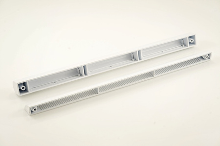 VT501, nawiewnik okienny z manualną regulacja, biały dwustronnie