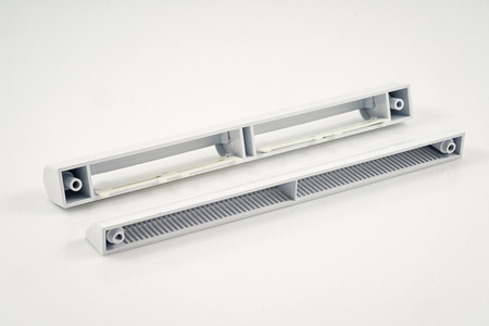 Nawiewnik okienny z automatyczną regulacją, typ VT201