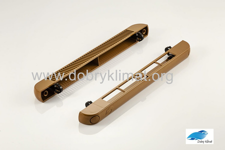 Montaż nawiewników okiennych na zamontowanych oknach