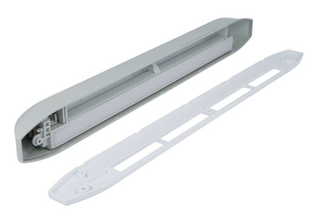 ISOLA HY 3F nawiewnik okienny higrosterowany, akustyczny, jasny szary