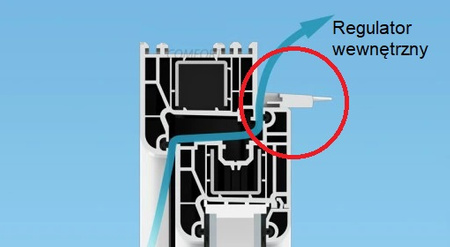 AIR BOX COMFORT nawiewnik okienny do samodzielnego montażu