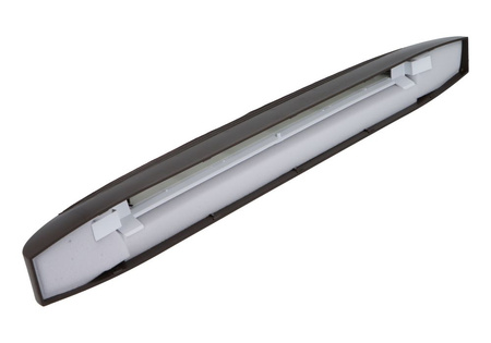 Automatyczny nawiewnik ciśnieniowy, akustyczny ISOLA 2.45, ciemny brąz RAL8019