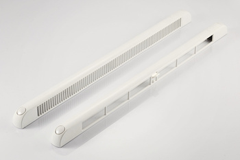 VENT F 2500, nawiewnik okienny manualny, biały (RAL9016)