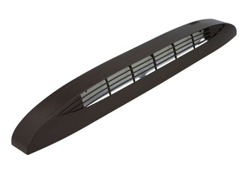 Automatyczny nawiewnik ciśnieniowy, akustyczny ISOLA 2.45,  ciemny brąz RAL8019