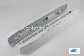 Automatyczny nawiewnik ciśnieniowy, akustyczny ISOLA 2.30 z komorą tłumiącą RA, jasny szary (RAL7035)